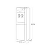 Dispensador de agua Mirage Disx 10 20L plateado