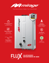 Boiler De Paso Mirage para 1 servicio gas LP MBF06ED - Blanco