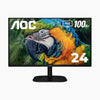 AOC 22B2HM2 Monitor LED de 22" Full HD (1920 x 1080) 100 Hz, sincronización adaptativa, VGA x1, HDMI x1, sin parpadeo, luz azul baja, HDR Ready, VESA, ajuste de inclinación, salida de auriculares, eco